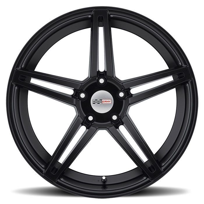 BRICKYARD 18X9 5-120.7 50P C70.3.3 MATTE BLACK
