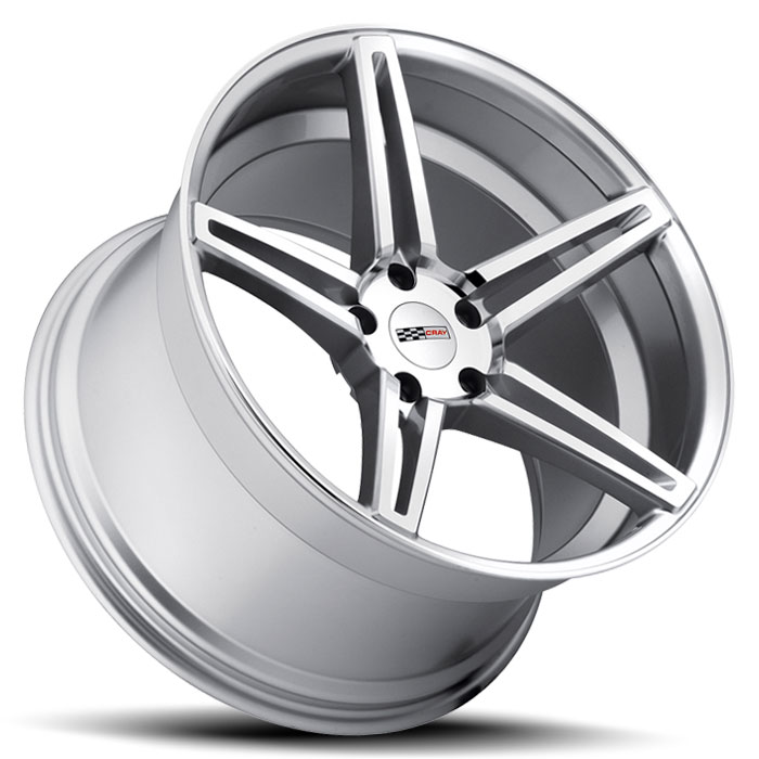 BRICKYARD 19X10 5-120.7 37P C70.3 SILVER MCH