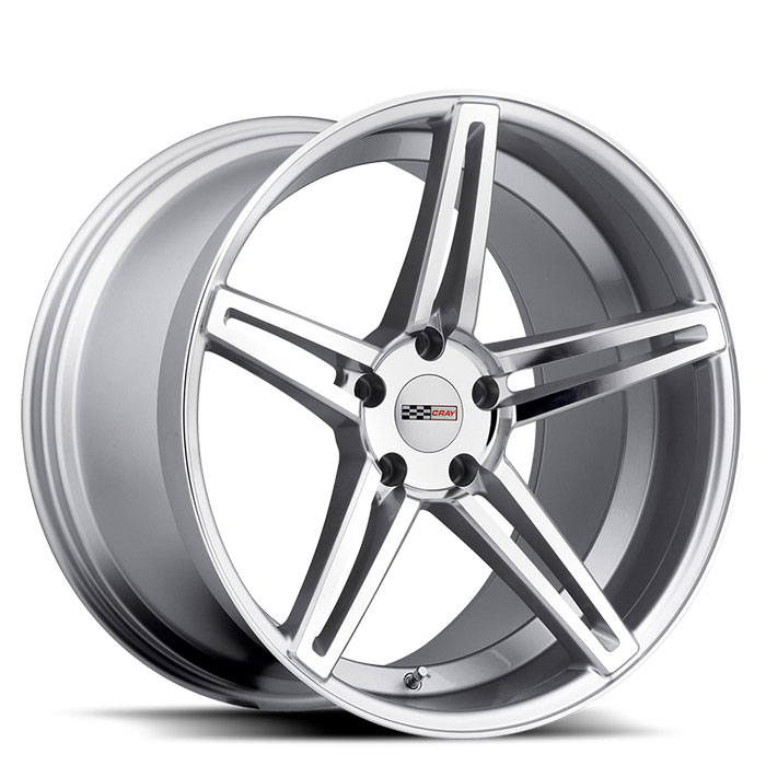 BRICKYARD 19X10 5-120.7 37P C70.3 SILVER MCH