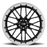 EAGLE 19X10.5 5-120.7 40P C70.3 GLOSS BLACK W/MIRROR CUT LIP