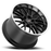 EAGLE 19X10.5 5-120.7 40P C70.3 GLOSS BLACK W/MIRROR CUT LIP