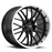 EAGLE 19X10.5 5-120.7 40P C70.3 GLOSS BLACK W/MIRROR CUT LIP