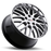 MANTA 20X9 5-120.7 50P C70.3 HYPER SILVER MCH