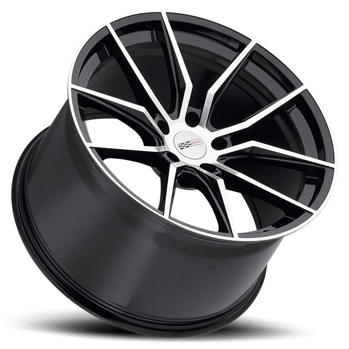 SPIDER 19X9.5 5-120.7 56P C70.3 BLACK MCH