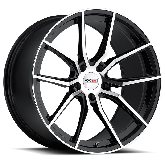 SPIDER 18X9 5-120.7 50P C70.3 BLACK MCH