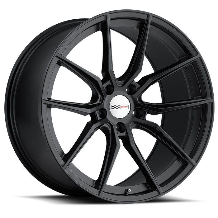 SPIDER 19X10 5-120.7 37P C70.3 MATTE BLACK