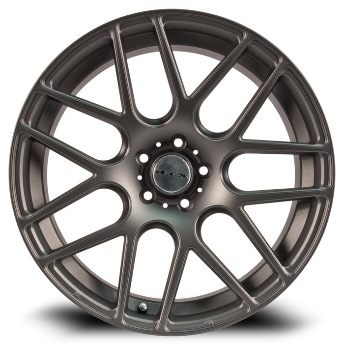 RTX 082608 - Envy 18x8 4x108 ET38 CB63.4 Matte Gunmetal