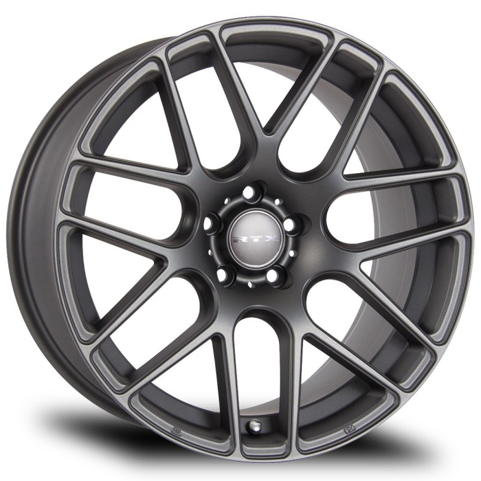 RTX 082608 - Envy 18x8 4x108 ET38 CB63.4 Matte Gunmetal