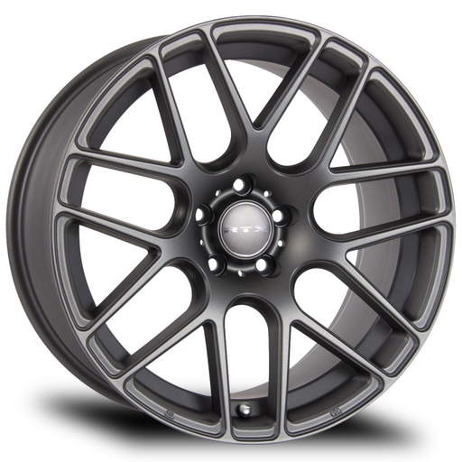 RTX 082607 - Envy 17x7.5 4x108 ET35 CB63.4 Matte Gunmetal