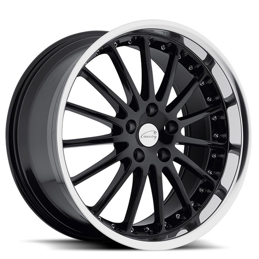 WHITLEY 18X9.5 5-108 25P C63.4 BLACK MCH