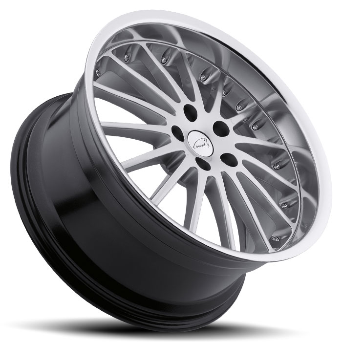 WHITLEY 17X8 5-108 42P C63.4 HYPER SILVER MCH