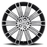 MANOR 22X9.5 5-120 32P C72.6 MATTE BLACK MCH