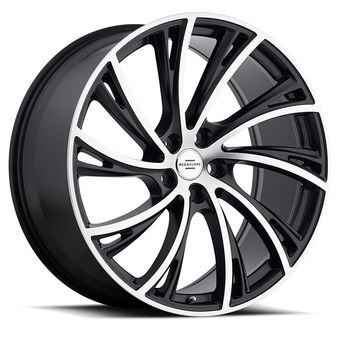 NOBLE 22X10 5-120 37P C72.6 MATTE BLACK MCH (LEFT)