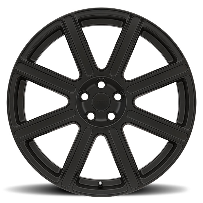 WILKS 22X10 5-120 37P C72.6 MATTE BLACK - BLACK FACE