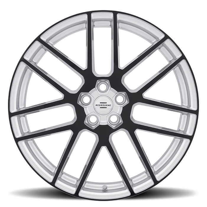 WINDSOR 22X10.5 5-120 35P C72.6 MATTE BLACK W/GLOSS BLACK FACE