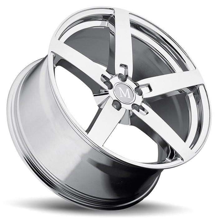 ARROW 20X8.5 5-112 25P C66.6 CHROME