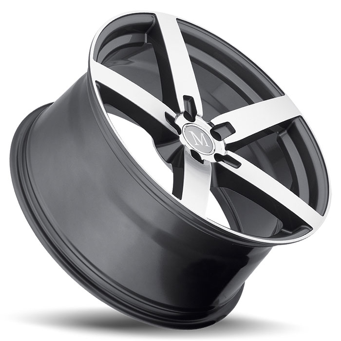 ARROW 17X8 5-112 32P C66.6 GUNMETAL MCH