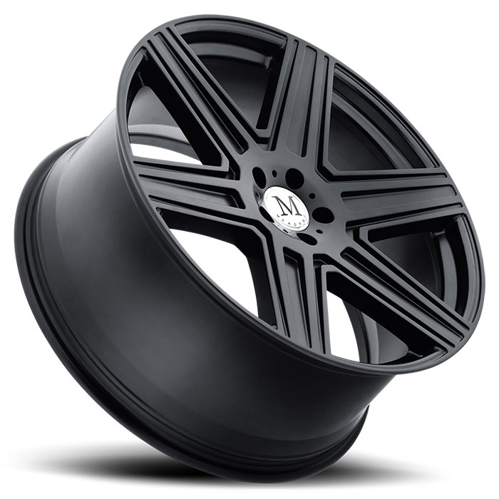 ATLAS 20X10 5-112 40P C66.6 MATTE BLACK