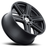 ATLAS 20X9 5-112 40P C66.6 MATTE BLACK