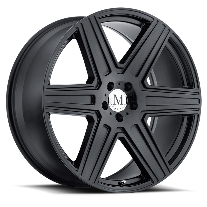 ATLAS 20X10 5-112 25P C66.6 MATTE BLACK