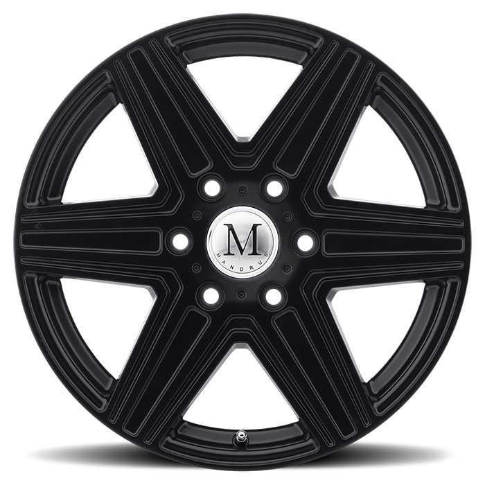 ATLAS 6 17X7.5 6-130 56P C84 MATTE BLACK