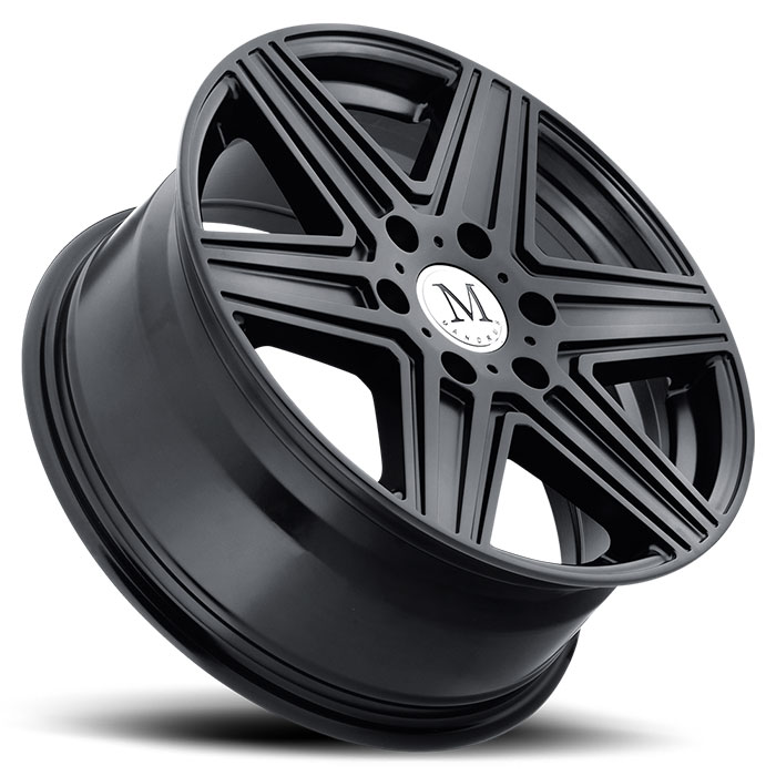 ATLAS 6 17X7.5 6-130 56P C84 MATTE BLACK