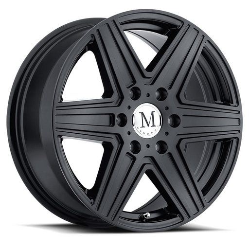 ATLAS 6 16X7 6-130 52P C84 MATTE BLACK