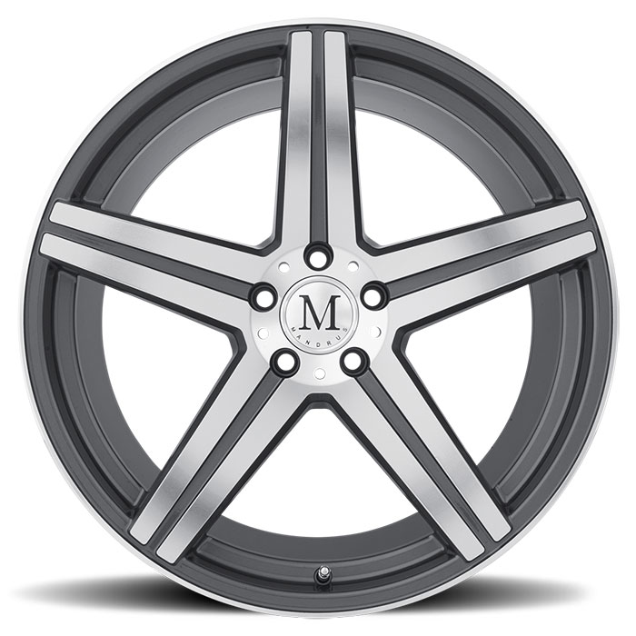 ESTRELLA 18X8.5 5-112 43P C66.6 GUNMETAL MCH