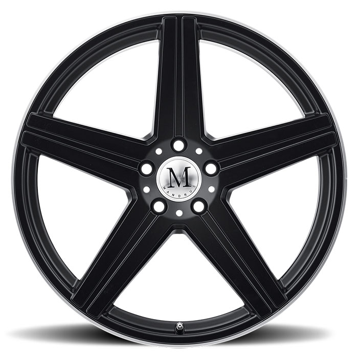 ESTRELLA 20X10 5-112 40P C66.6 MATTE BLACK - MCH LIP