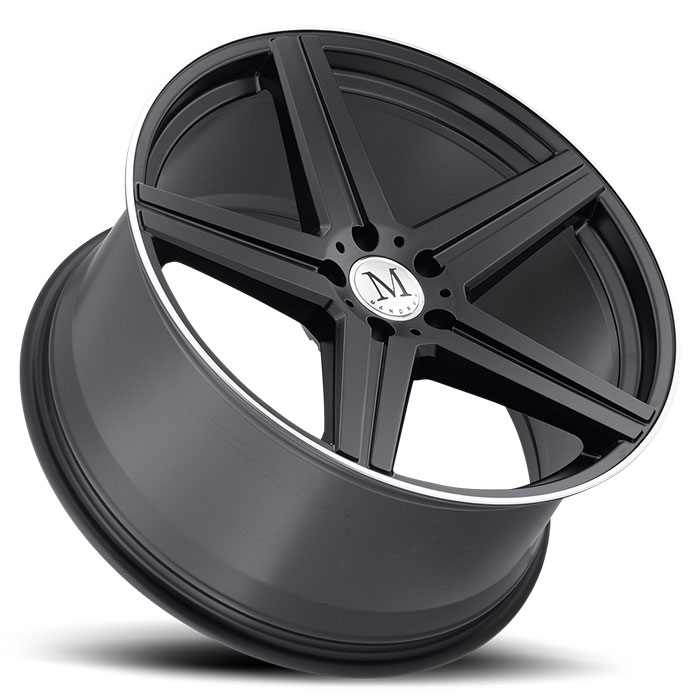 ESTRELLA 20X9 5-112 20P C66.6 MATTE BLACK - MCH LIP