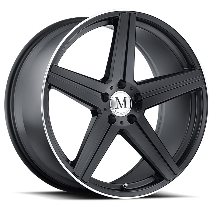 ESTRELLA 19X8.5 5-112 32P C66.6 MATTE BLACK - MCH LIP