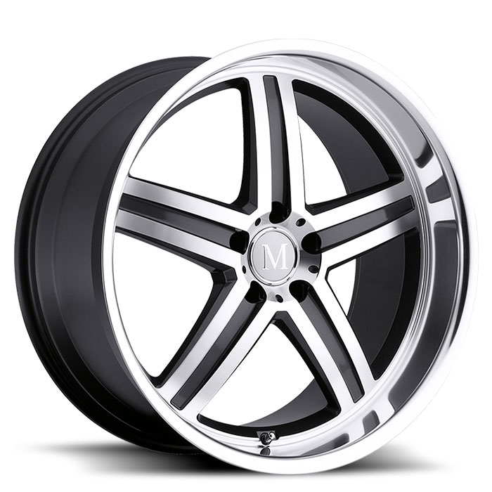 MANNHEIM 19X8.5 5-112 32P C66.6 GUNMETAL MCH