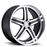 MANNHEIM 19X8.5 5-112 43P C66.6 GUNMETAL MCH