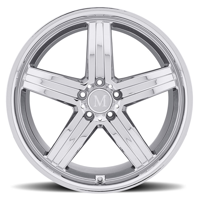 MANNHEIM 18X9.5 5-112 35P C66.6 CHROME