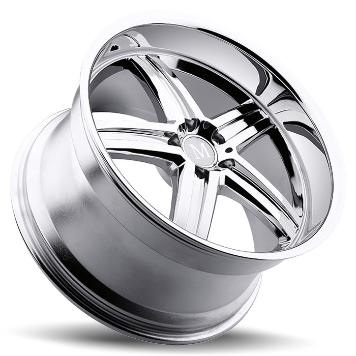 MANNHEIM 18X8.5 5-112 32P C66.6 CHROME