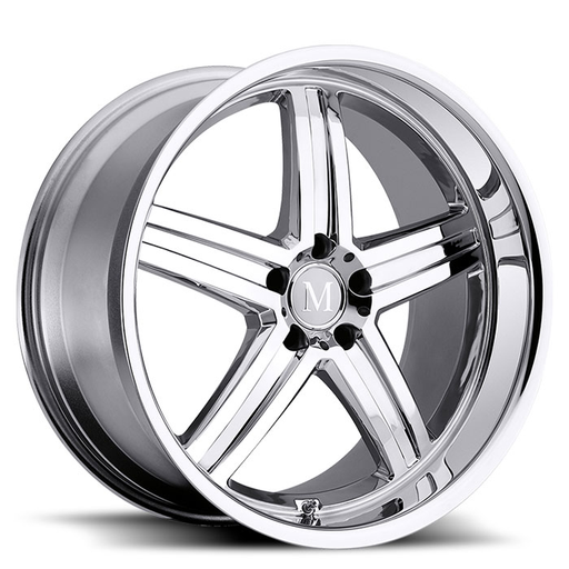 MANNHEIM 17X8 5-112 25P C66.6 CHROME