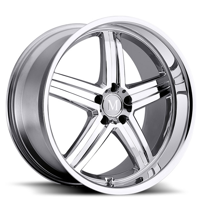 MANNHEIM 19X9.5 5-112 35P C66.6 CHROME