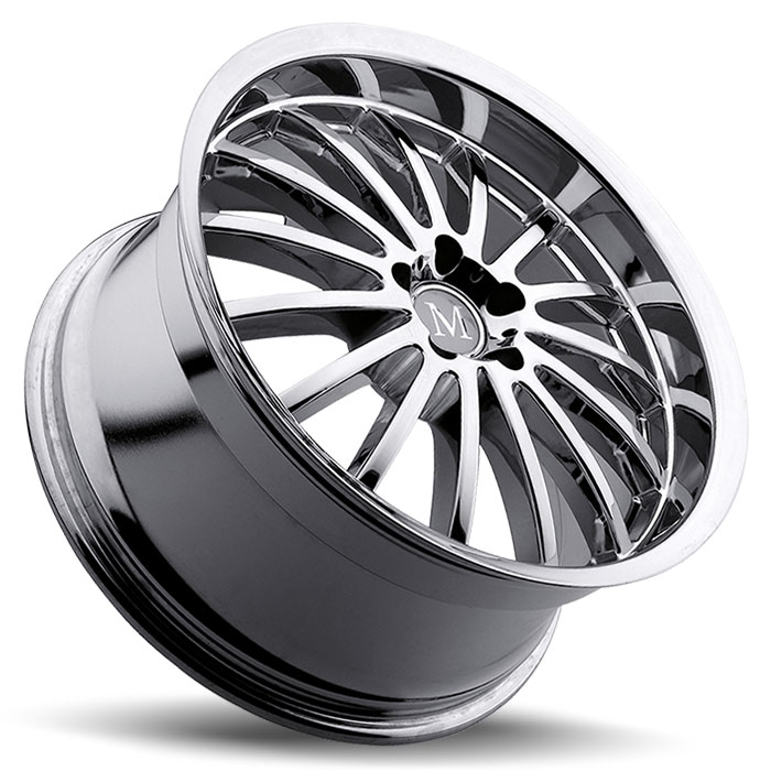 MILLENNIUM 19X9.5 5-112 35P C66.6 CHROME