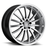 MILLENNIUM 22X9 5-112 42P C66.6 HYPER SILVER MCH