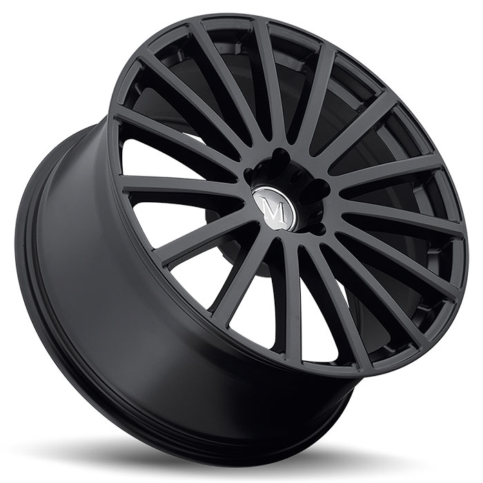 ROTEC 20X10 5-112 54P C66.6 MATTE BLACK