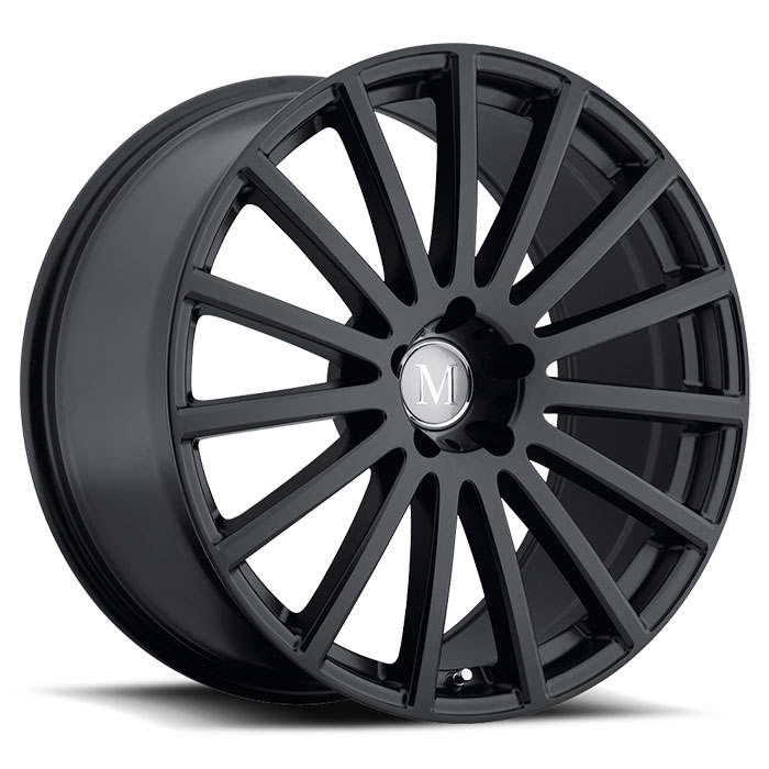 ROTEC 20X8.5 5-112 43P C66.6 MATTE BLACK