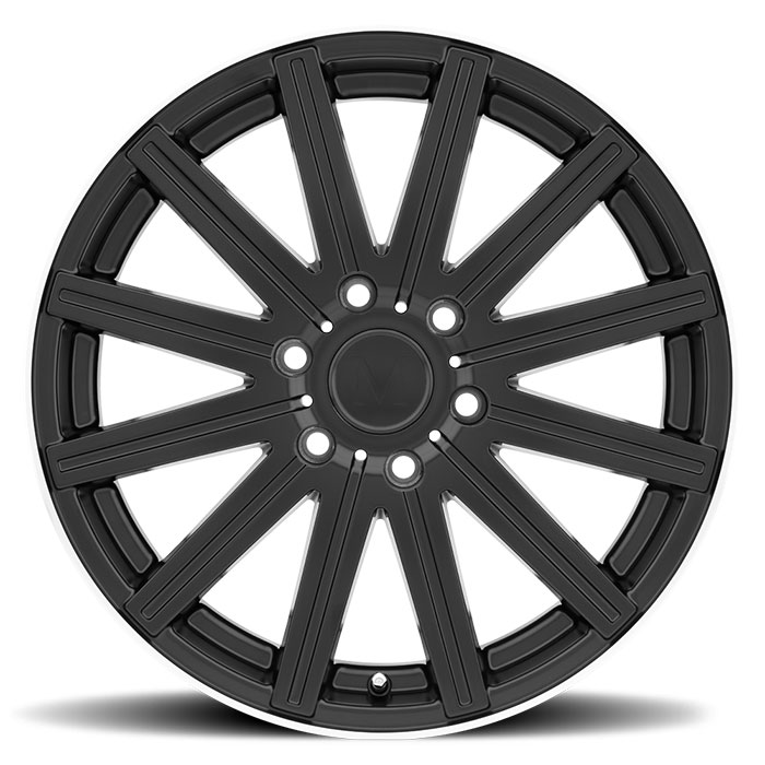 STARK 16X7 6-130 52P C84.1 MATTE BLK MCH