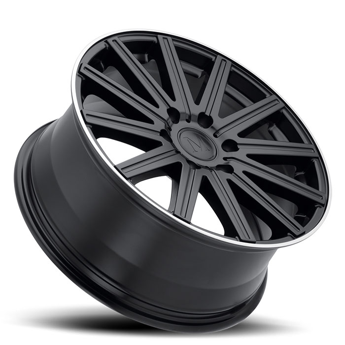 STARK 16X7 6-130 52P C84.1 MATTE BLK MCH