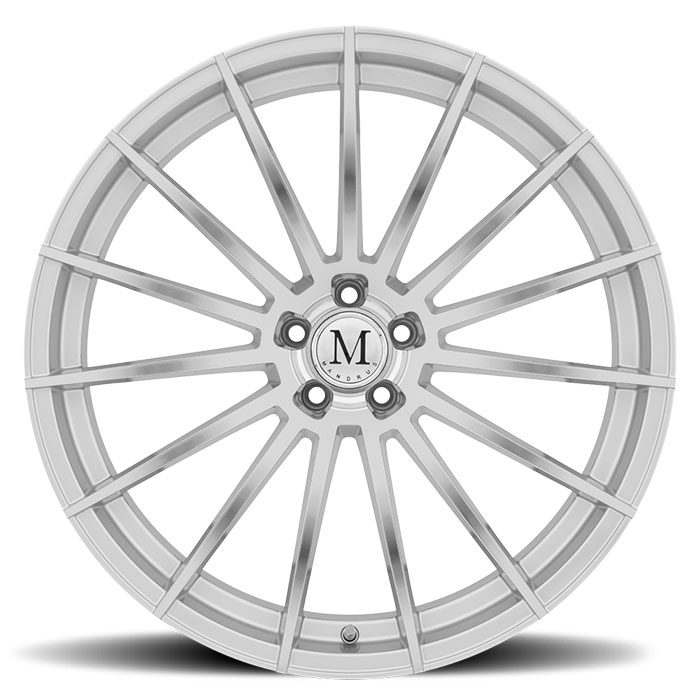 STIRLING 18X9.5 5-112 50P C66.6 SILVER MCH