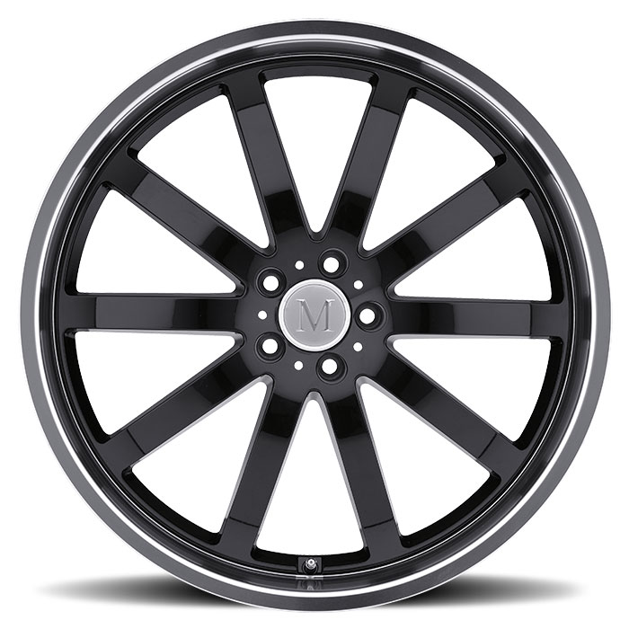 WILHELM 19X8.5 5-112 32P C66.6 BLACK MCH