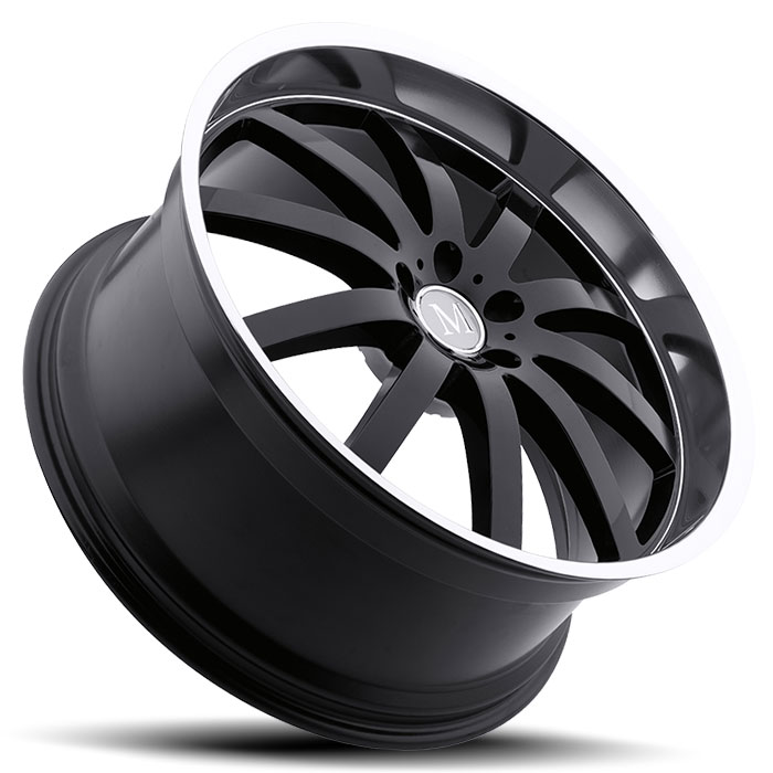 WILHELM 18X8.5 5-112 32P C66.6 BLACK MCH