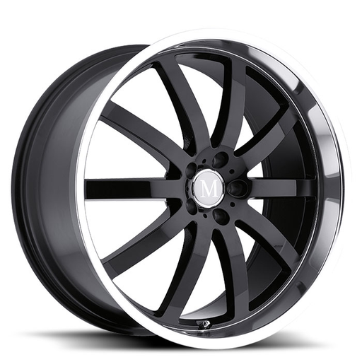 WILHELM 18X8.5 5-112 32P C66.6 BLACK MCH