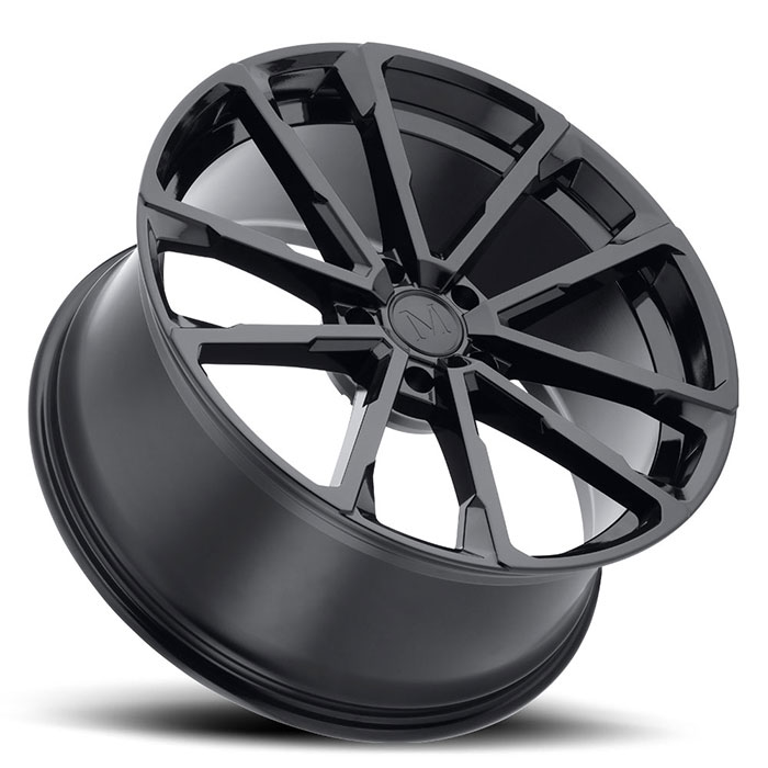 MANDRUS WOLF  22X10.5 5-130 35P C84.1 GLOSS BLACK