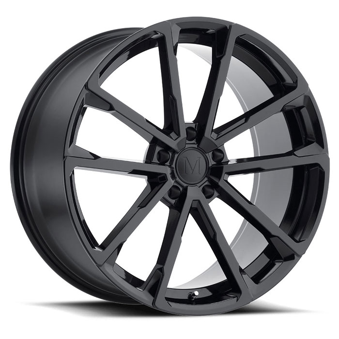 MANDRUS WOLF  22X10.5 5-130 35P C84.1 GLOSS BLACK