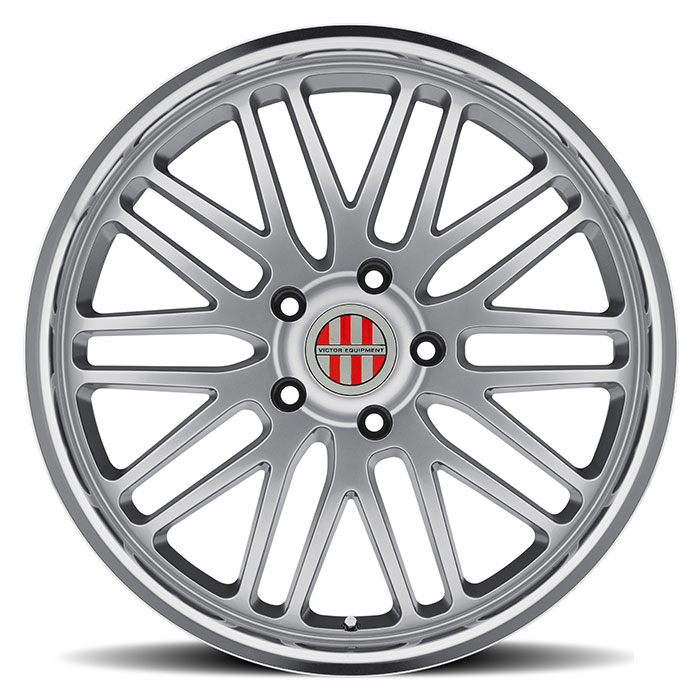 LEMANS 18X11 5-130 52P C71.5 HYPER SILVER MCH